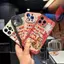 Vintage Bear cho trường hợp iPhone 16 iPhone 14promax All Inclusive 15Plus Tính cách 13 Mới