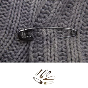 MỘT Vintage Áo Len Đồng Khăn Choàng Pin Với Khóa Lớn Hợp Kim Kẽm Thanh Lịch Thổ Cẩm Dành Cho Nữ Phụ Kiện Thời Trang