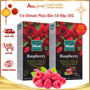 Trà Dilmah Phúc Bồn Tử Hộp 30G Hương Vị Chua Ngọt Thanh Mát, Hấp Dẫn Vị Giác Cho Buổi Sáng Tỉnh Táo