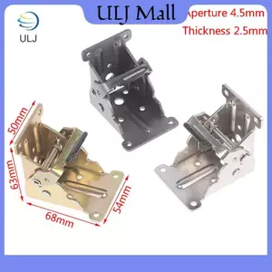 ULJ 90 Độ Tự Mất Gấp Bản Lề Chân Bàn Ghế Nối Dài Gấp Chân Bản Lề.