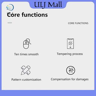 ULJ Kính Trong Suốt Chơi Game Quang Miếng Lót Chuột Điện Tử FPS Game Thủ Phụ Kiện Chuột Chuyên Nghiệp Thảm Mousepad Cho Laptop PCputer.