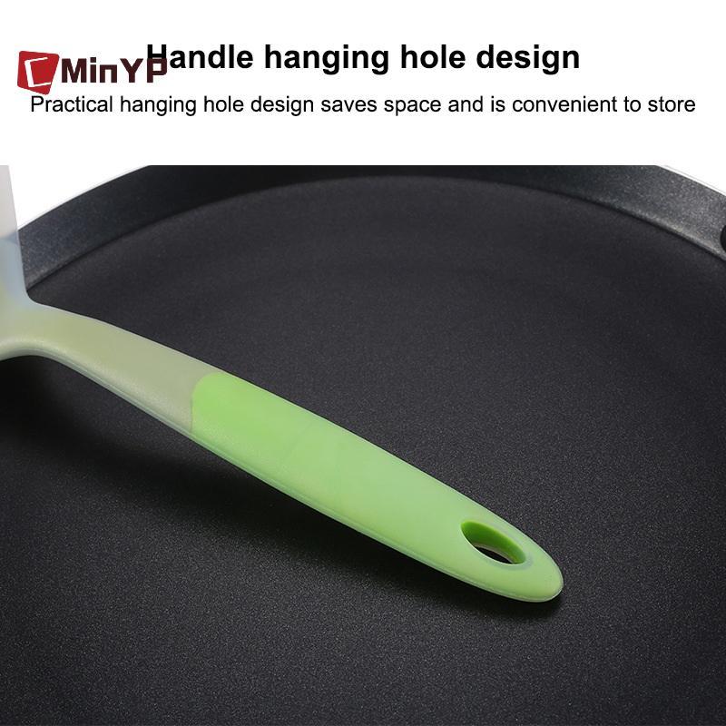 CMinYP Silicone Thìa Dụng Cụ Chống Xẻng Dụng Cụ Nhà Bếp Tamagoyaki Turner Omelets Chảo Non Sti Turners Thực Phẩm Nấu Ăn Tại Nhà Vinh Quang