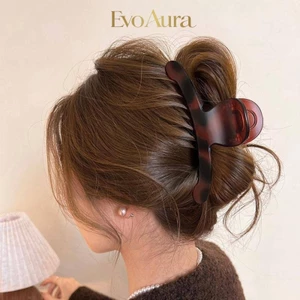 Kẹp tóc cá mập cỡ lớn nhiều màu - Lò xo thép không gỉ độc quyền, lực kẹp cực mạnh, bền bỉ sang trọng