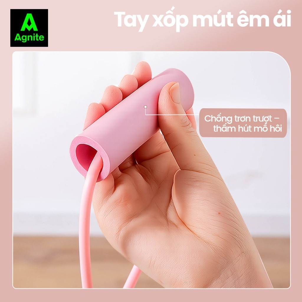 Dây Tập Kháng Lực Nhiều Mẫu Mã Deli Agnite – Chất Liệu Cao Su Đàn Hồi, Tập Gym, Yoga, Giảm Mỡ