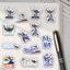 SQ3 50 Cái / bộ Miếng Dán Khâu Hoạt Hình Dễ Thương Graffiti Hành Lý Chống Thấm Nước Trang Trí QS3