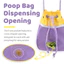 HamshMoc Túi đựng thức ăn cho chó Túi thắt lưng có thể điều chỉnh Đai bổ sung Túi cho chó đi bộ đường dài
