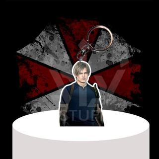 Gantungan Kunci / Gantungan HP Resident Evil - Leon S Kennedy - Ganci Akrilik - Keychain - Leon 1, Gantungan Kunci