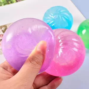 Bánh hấp pha lê giảm căng thẳng, đồ chơi bóp, bánh hấp thực tế để giảm căng thẳng. wipqsvn