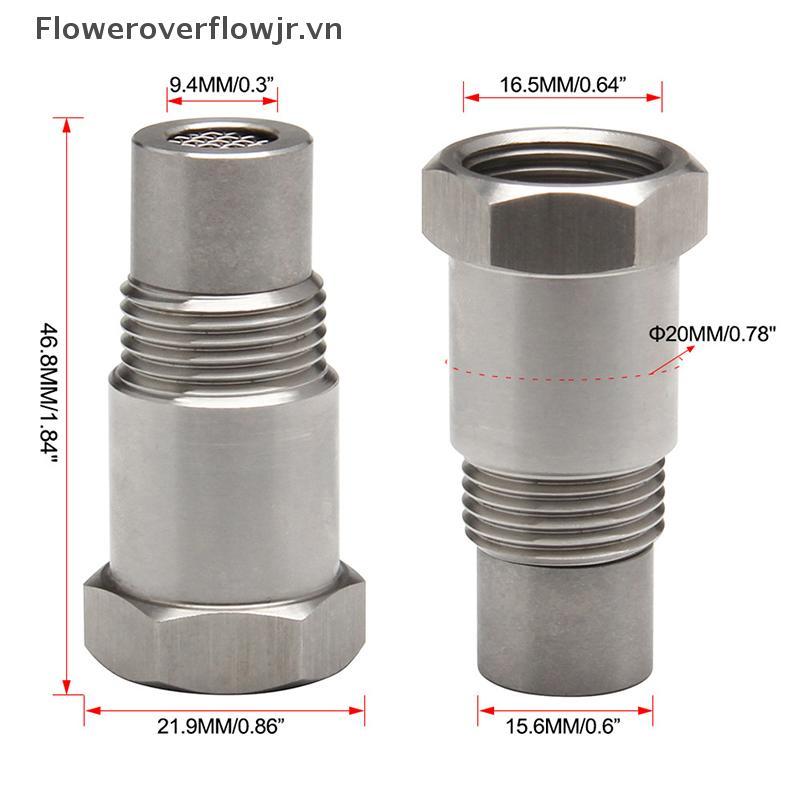 FJR Oxy O2 Cảm Biến Miếng Đệm Adapter Bung Xúc Tác Chuyển Đổi Sửa Kiểm Tra Đèn Động Cơ HOT