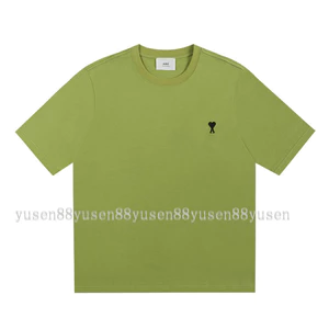 Áo Thun Cotton Nguyên Chất Cổ Tròn Thêu Đen - Phong Cách Mới