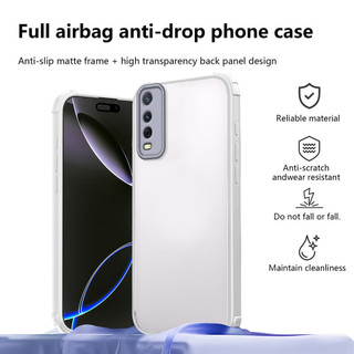 Áp dụng cho Vivo Y12S Y12A Y20I Y20S G V2026 V2042 V2043 V2048 V2032 Y20 Vỏ điện thoại vỏ mềm bảo vệ trong suốt cao cấp