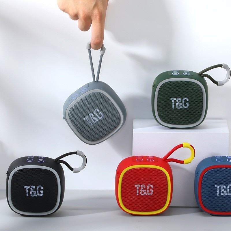loa bluetooth mini TG659 Kháng Lực Chống Nước Thiết Kế Nhỏ Gọn Sang Trọng Nghe Nhạc Hay Có Móc Treo