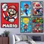 Super Mario Tranh Sơn Dầu Phong Cách Canvas Tranh Nghệ Thuật Nhà Trang Trí Tường Canvas Poster