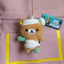 BH2 Rilakkuma Plushie Halloween Phiên bản giới hạn Túi gấu bí ngô sang trọng dễ thương Charm HB2