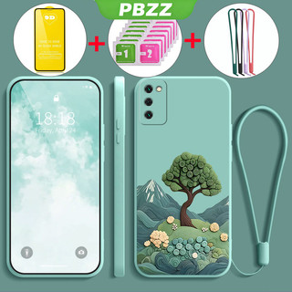 Có Vỏ Phim Mềm Cho samsung s20 ultra s20 plus s20 Fe samsung s20 Vỏ Điện Thoại Vỏ Mềm Silicon Lỏng Chống Sốc Thiết Kế Mới Thẩm Mỹ Manga Cây YTMLS01