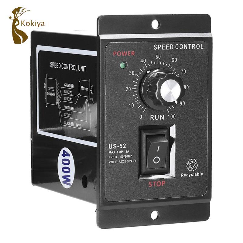 220V 50 / 60 Bộ điều khiển động cơ một pha Bộ điều chỉnh động cơ điện Thống đốc động cơ 400W