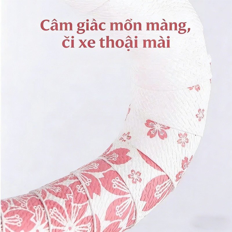 Băng quấn tay lái xe đạp set 2 cuộn chống trượt giảm sóc chất liệu EVA PU kèm nút bịt dễ lắp