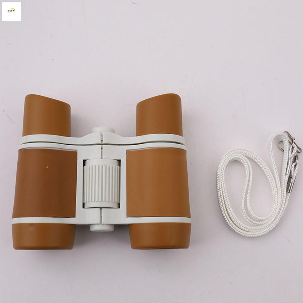 Ống nhòm nhỏ gọn chống shock dành cho trẻ em, phù hợp cho cắm trại và hoạt động ngoài trời