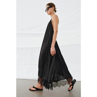 Z Mùa Xuân Ren Khâu Lụa Satin Dây Cổ Áo 2678241