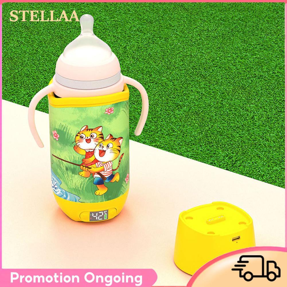 Stellaa Máy hâm sữa Stellaa Đa chức năng Sưởi ấm thông minh Bình sữa cầm tay nhanh có điều khiển nhiệt độ thông minh dành cho du lịch