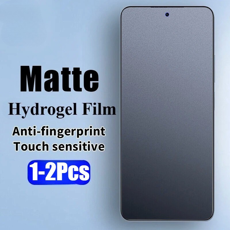 1-2 Chiếc Full Cover Chống Ánh Sáng Xanh Mềm Hydrogel Cho Redmi Note 13 13R Pro Plus 4G 5G Chống Gián Điệp Riêng Tư Và Bảo Vệ Màn Hình HD Phim Mờ