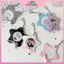 MYPANDA Phong Cách Hàn Quốc Ngôi Sao Thời Trang Hộp Đựng Thẻ Ảnh Cô Gái Dễ Thương Thần Tượng 3Inch Lưu Trữ Ảnh Hoạt Hình Bapa Trang Trí Móc Khóa Quà Tặng.
