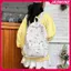 JASMINE In Hình Dễ Thương Chó Con Dachshund Phong Cách Đại Học Bapa Sinh Viên Schoolbag Di Động Dung Tích Lớn Túi Du Lịch Nữ Tính Quà Tặng Sinh Nhật JASMINE