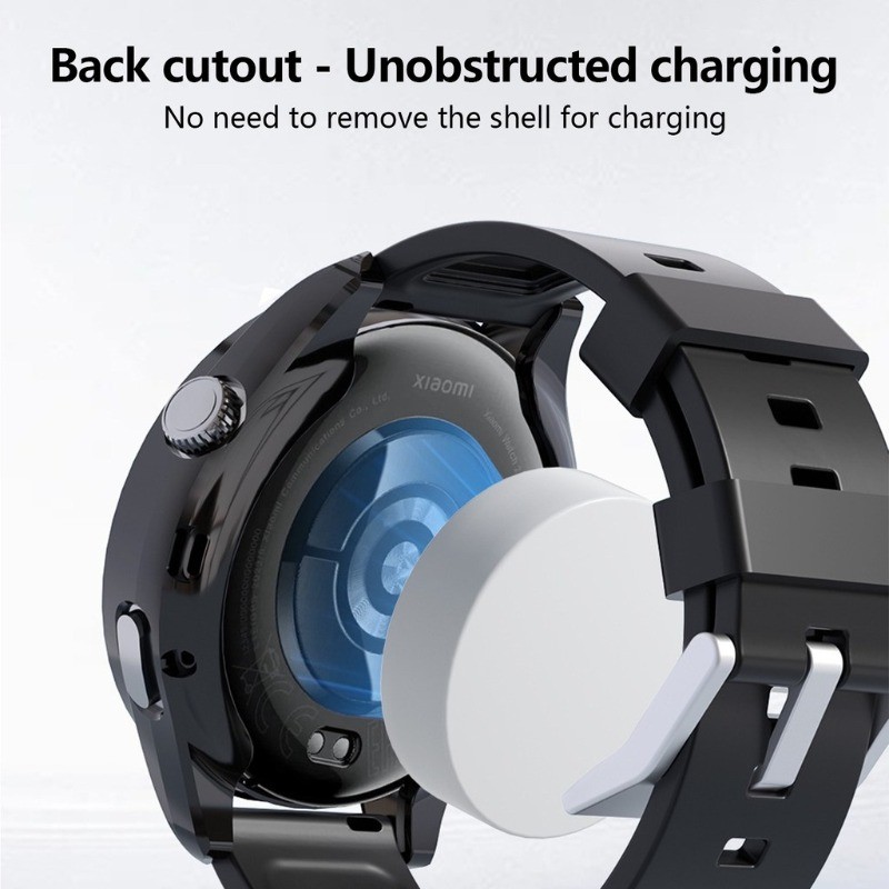 Đồng Hồ TPU Mạ Dành Cho Xiaomi Watch5 Vỏ Mềm + Phim Đồng Hồ Màn Hình Ốp Lưng Cho Xiaomi Watch 5 Tất Cả Xung Quanh Vỏ Bảo Vệ