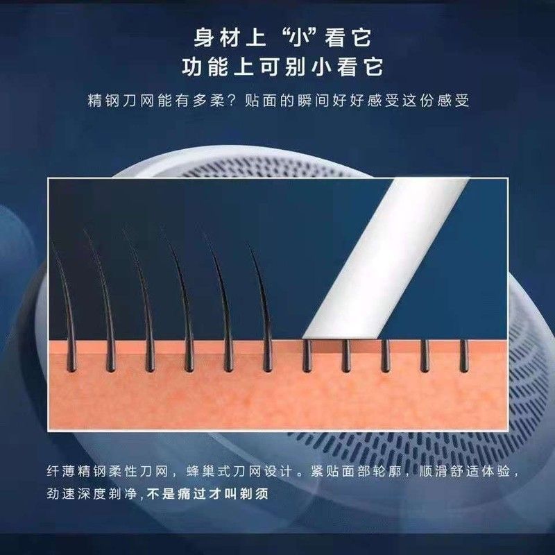Thiết bị phù hợp với máy cạo râu điện SO WHITE Pinjing ED1 - Màng lọc lưỡi cạo