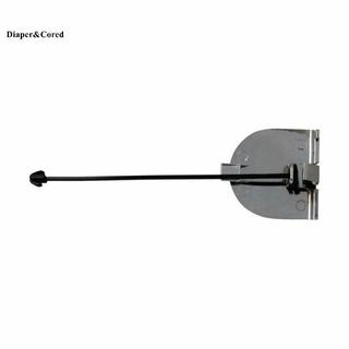 DIAPER & CORED 1 Cái DIY Phụ Kiện Xe Phía Sau Ốp Lưng Kéo Móc Che Mắt Nắp Chrome Cho Fiat 500 500C 2007-2012 YTH