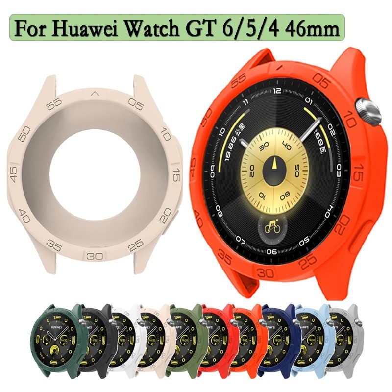 Ốp Lưng Silicon Mềm Chống Sốc Cho Huawei Watch GT4/GT5/GT6 41mm, Phụ Kiện Bảo Vệ Khung Đồng Hồ Thông Minh Vỏ Rỗng