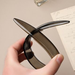Vòng buộc tóc da báo ASDFGER, Băng đô nữ chống trượt Acetate, Băng đô tạo kiểu tóc bằng vỏ rùa thời trang Trang phục hàng ngày