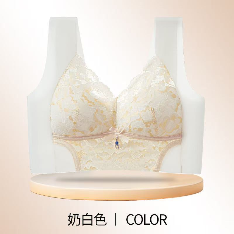 L-5XL Ren Lớn Không Có Vành Thép Có Thể Điều Chỉnh Tank Top Quần Lót Nữ, Không Đánh Dấu, Tập Hợp Gợi Cảm, Chống Chảy xệ, Thoải Mái, Thoáng Khí, Áo Ngực Mỏng