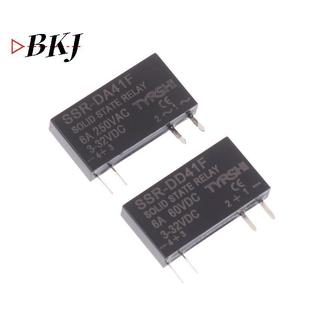 [KJ] SSR-41FDD / 41FDDA Rơle thể rắn DC sang DC 3-32VDC 6A, mô-đun rơle mỏng DIN, không tiếp xúc, mini, mới