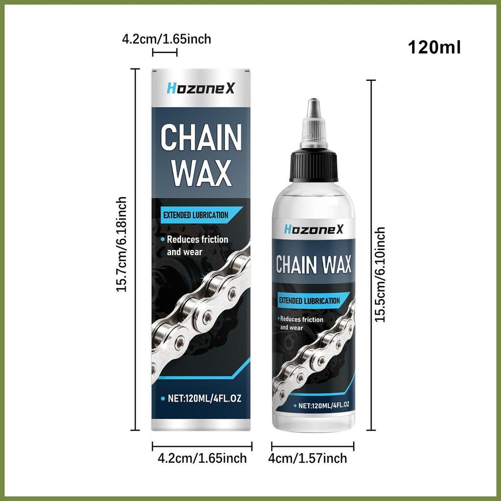 Tẩy Rửa Dây Xích Chain Wax 120ml - Loại Bỏ Dầu Mỡ Hiệu Quả Cho Xe Đạp Và Máy Móc