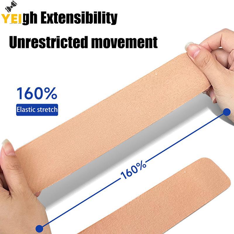 Băng kinesiology 5m cuộn, phù hợp mặt V-line, giảm nếp nhăn, hỗ trợ chăm sóc da mặt