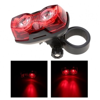 Đèn hậu xe đạp nhiều chế độ flashing, thiết kế gọn nhẹ
