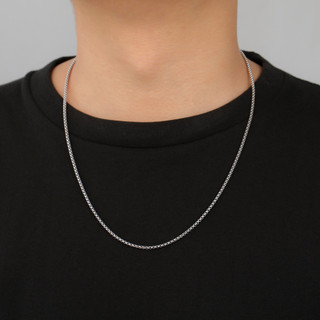 Sản phẩm bán buôn: Hộp dây chuyền xích thép không gỉ stylepunk, dày 2mm, đơn giản, phù hợp cho nam và nữ