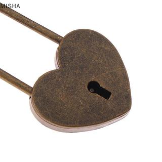 Misa 1 Bộ Kim Loại Hình Trái Tim Ổ Khóa Phong Cách Cổ Khóa Tình Yêu Bộ Có Chìa Khóa Đám Cưới Lễ Tình Nhân Quà Tặng Cặp Đôi Chúc Khóa