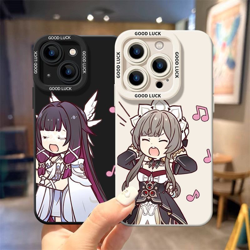 Genshin Impact / Sandrone / Columbina / Q Phiên bản Colombia Sandrone Vỏ điện thoại cho iPhone / ploi