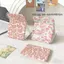 Hoa hoa nhỏ màu hồng nguyên khíChất liệu bền đẹp, kiểu dáng hiện đại Gương trang điểm gấp cao cấp