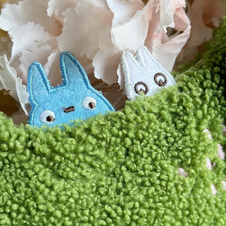 Phim hoạt hình Nhật Bản Hàng xóm của tôi Totoro Lamb Fleece Túi xách đeo vai thêu