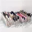 Hộp bóng để bàn YICA, Hộp đựng son môi Acrylic, Giá đỡ mỹ phẩm làm móng tay 24 khe di động cho bàn chải trang điểm Bút chì kẻ mày Son bóng Hộp đựng nước hoa