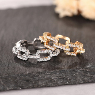 Nhẫn bạc S925 zircon đơn giản, thời trang - quà tặng hoàn hảo cho đám cưới