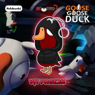 Móc khóa vịt Goose Goose Duck, móc khóa vịt Miximoi, Móc khóa Mixi Gaming, Độ Mixi nhiều mẫu treo balo, chìakho xemáy