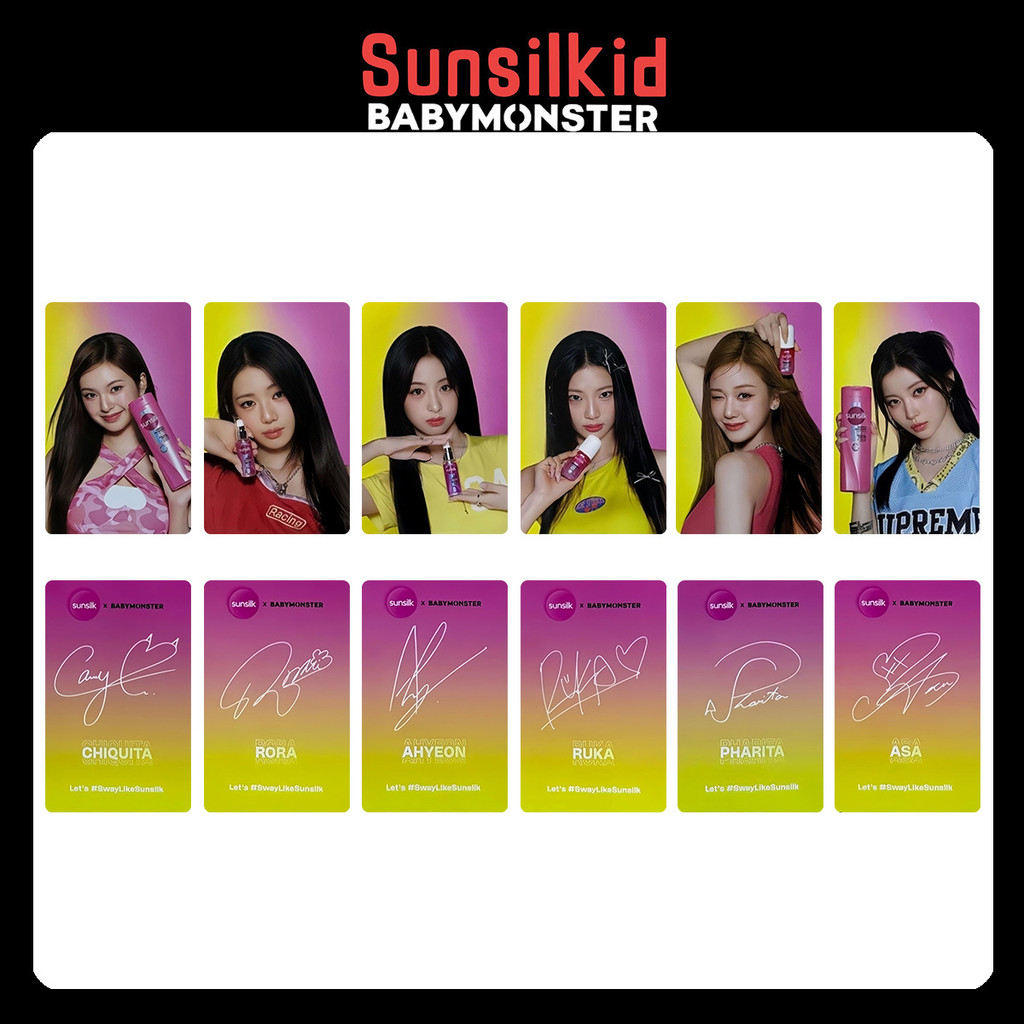 BABYMONSTER sunsilkid Xác nhận Photocard Thẻ thưởng AHDEON ASA Photocard 2026.1.20