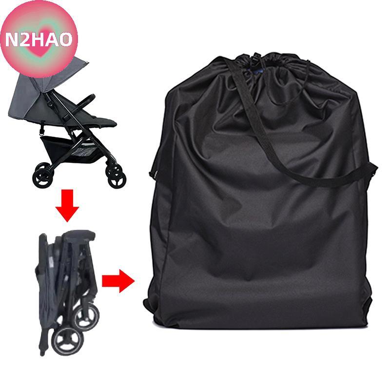 N2HAO Du Lịch Chống Nước Xe Đẩy Cho Bé Du Lịch Mang Theo Túi Bapa Xe Đẩy Dung Tích Lớn Túi Bảo Quản Có Dây Đeo Vai Sắp Xếp n