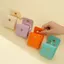 Túi trưng bày trang sức DAYBREAK, Flip Cover Túi đựng đồ trang sức Mini, Bông tai da PU Sắp xếp Bông tai đơn giản Hộp lưu trữ vòng