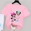 Minnie Chuột, Thun Dành, Bé Áo, Cotton In, Thương DTF