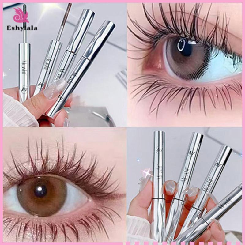Mascara Lash sắt kim loại Eshylala, chống thấm nước & chống nhòe cho mi uốn dài [MỚI]